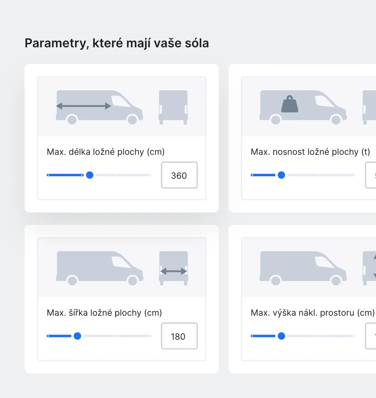 Data z dopravců, strojů i dalších zdrojů
